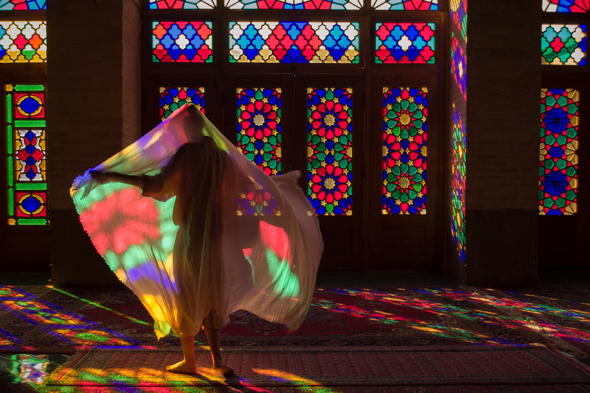 Stained glass Iran