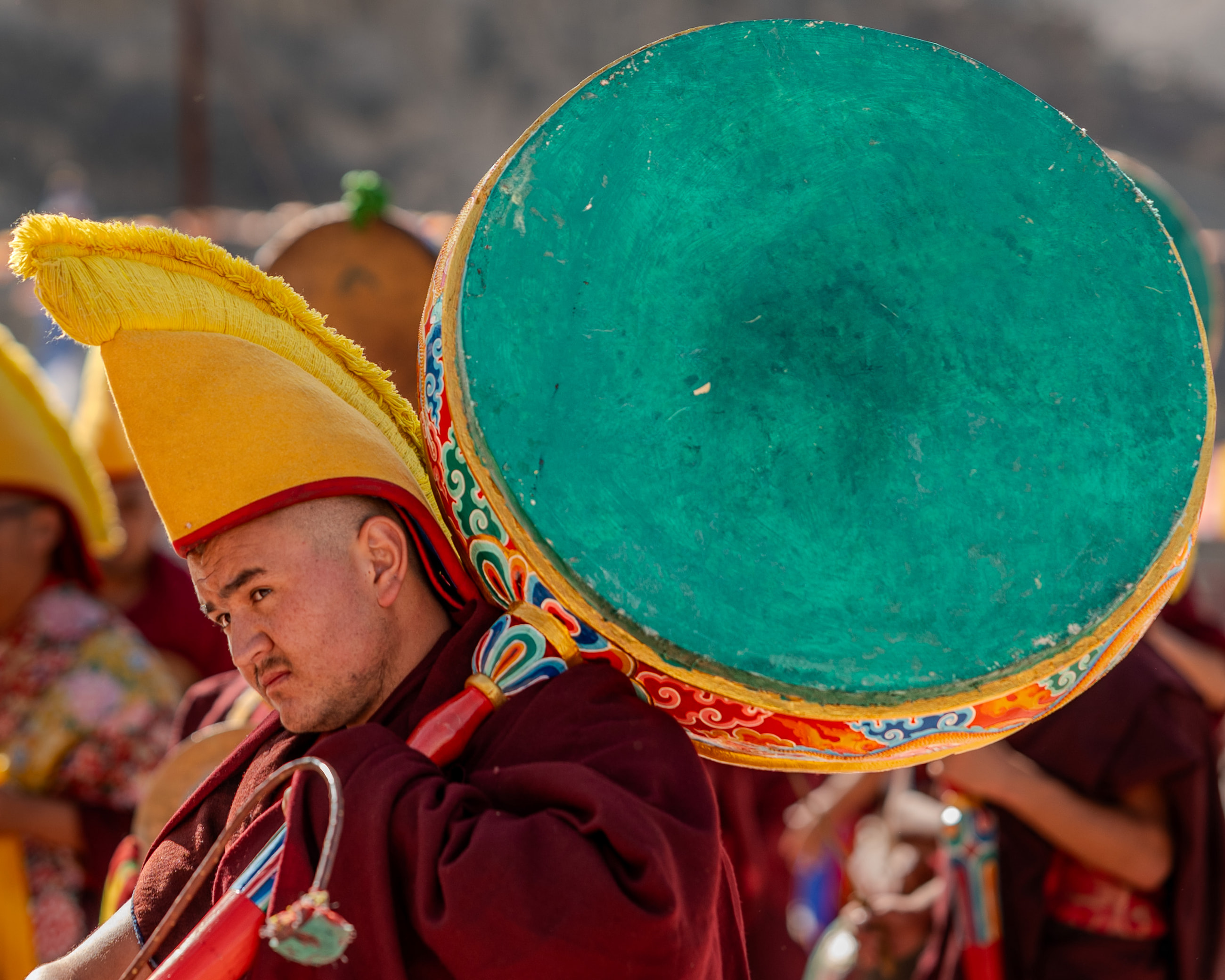 Monk drum