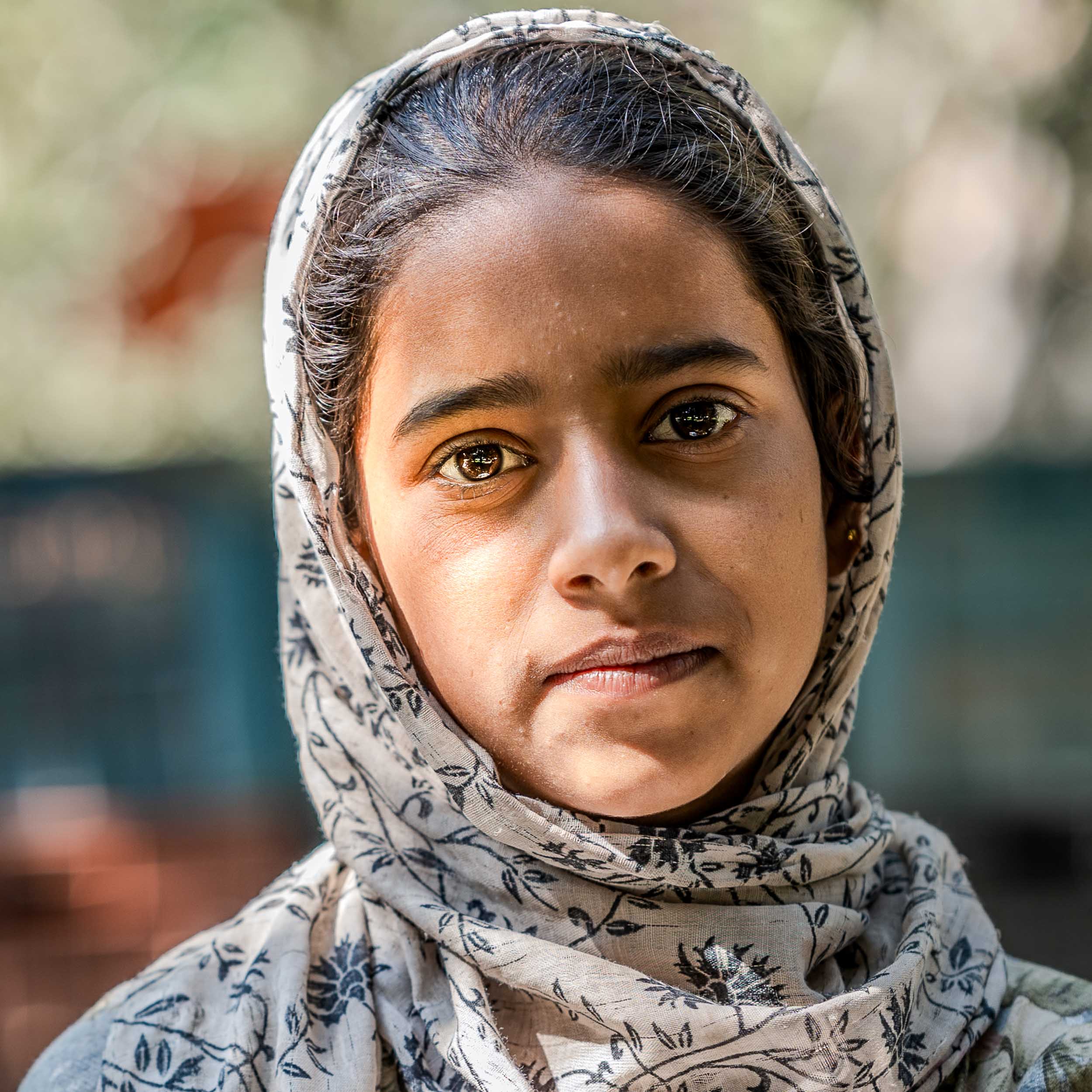 Girl portrait Kashmir